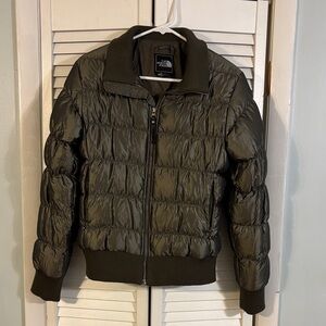 The North Face Green Quilted Jacket